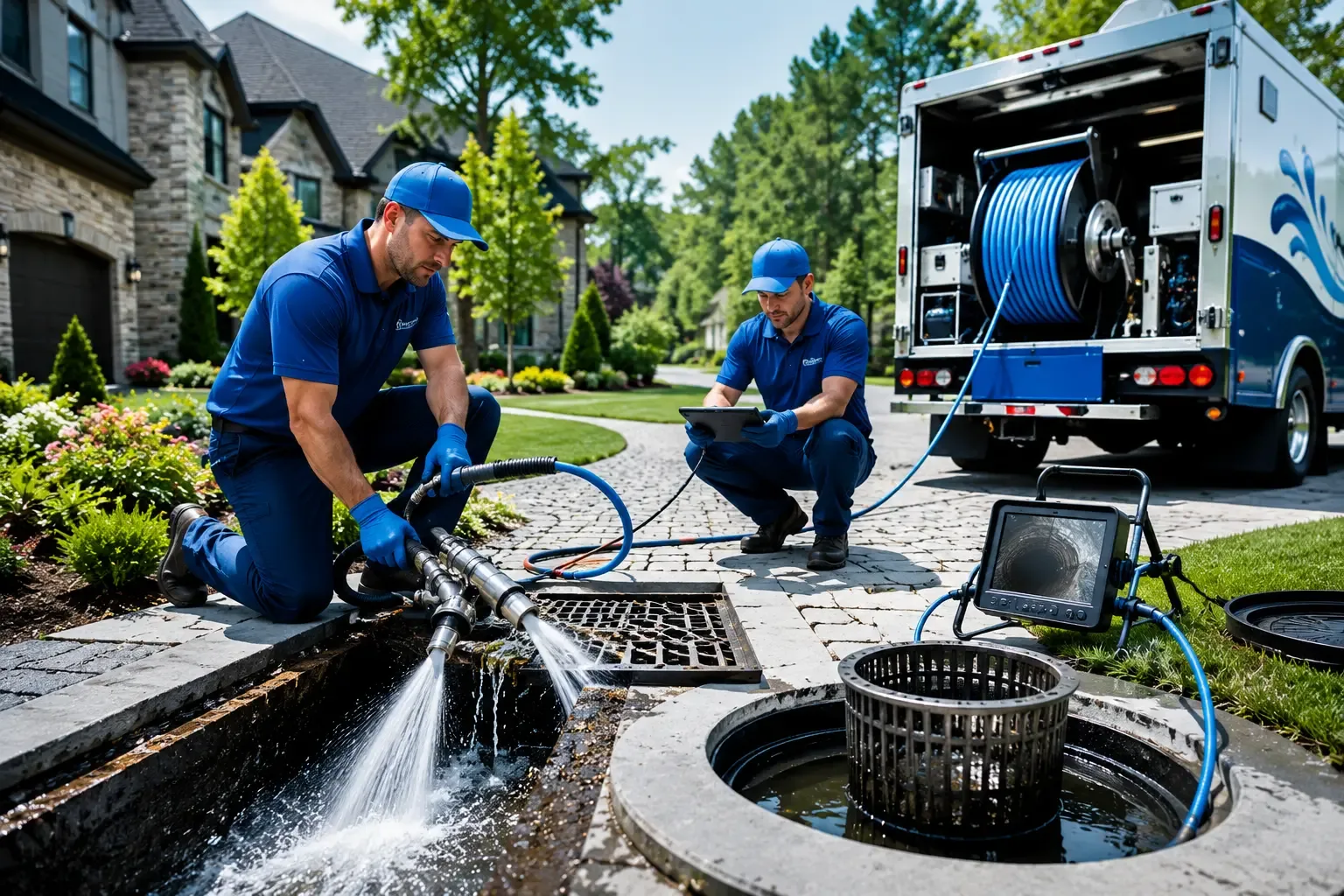 Local outdoor drain cleaning professionals in Winnebago, WI